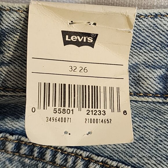Levi Strauss Premium Women's Jeans Wedgie Straight High Rise Blue Size 32x26 - Picture 14 of 16